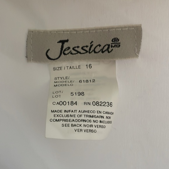 Jessica (Sears), Short sleeve Chiffon Top, Size 16 - Picture 2 of 3